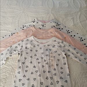 Toddler girl sleeve t-shirts